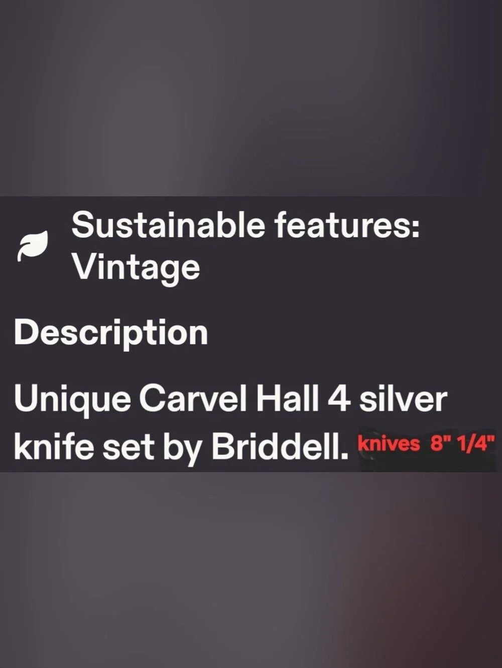 carvel hall set never